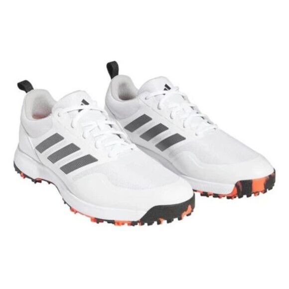 Adidas Tech Response Men's Spikeless Gold Shoes White Sz 11 NIB - Picture 1 of 8
